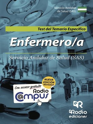 cover image of Enfermero/a del Servicio Andaluz de Salud. Test del Temario Específico